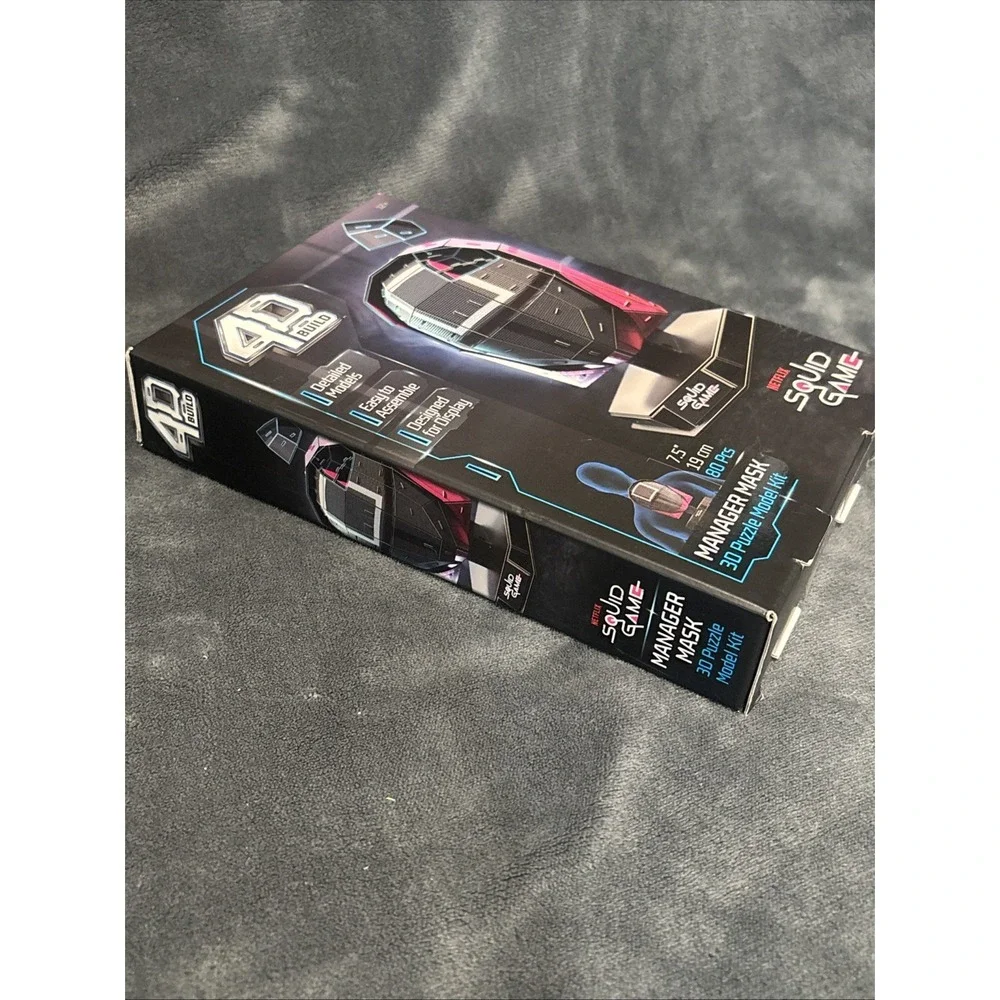 4D Build Squid Game Manager Mask – 3D‎ Puzzle Model Kit  Easy Assembly New